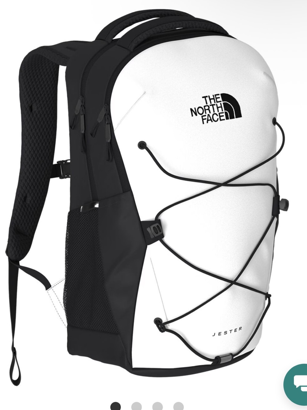 NWT The North Face White & Black Jester 27 L Backpack $90
